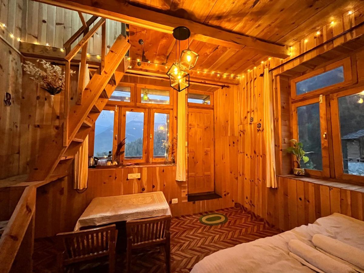 Nebula Nook Cottages Jibhi Exteriör bild